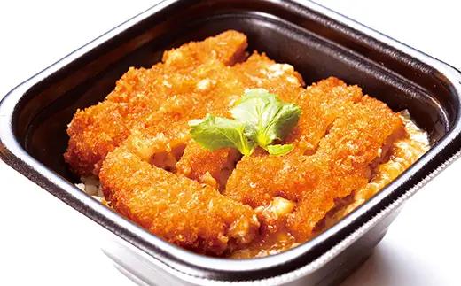 大館さくら豚ロースかつ丼 4個セット　75P5701【割烹美さわ】