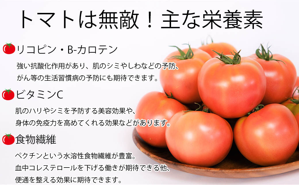 平泉町産 たかはしさんちの完熟トマト 約6kg(M玉サイズ) 【2024年6月下旬～9月下旬頃からの発送】/ トマト とまと 完熟 樹上完熟 野菜 やさい ベジタブル 甘い 濃厚 美味しい リコピン【