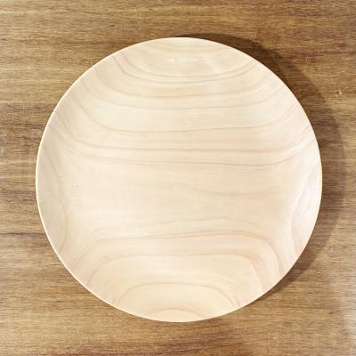 ふるさと納税 南アルプス市 花と木の工房 メイフラワーズ ヒノキのお皿(7寸皿)