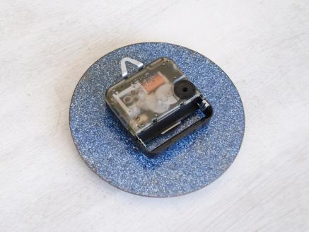 Kenichi Kondo　七宝じかん 七宝文字盤S（壁掛け時計セット・白地に青文字）