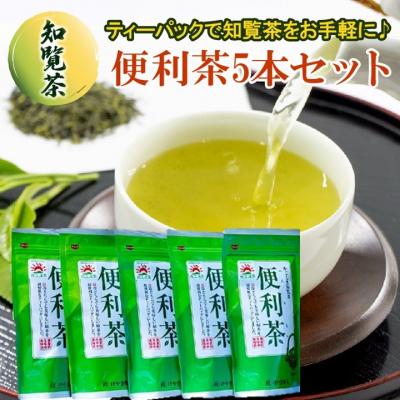 ふるさと納税 南九州市 【けやき製茶】かごしま知覧茶便利茶5本セット