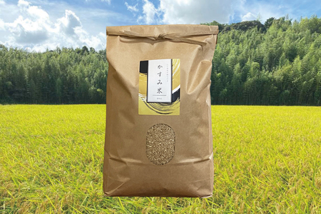 【茨城県共通返礼品・潮来市産】【先行予約】令和7年産新米 栽培期間出来るだけ農薬を減らして作る「かすみ米」（コシヒカリ）玄米5kg 【げんまい 減農薬 こしひかり おいしい おこめ 安心 安全 健康】