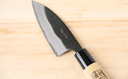 田中惣一商店特製「アジ切り包丁(両刃)」110mm【配送不可地域：沖縄県】