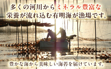 【佐賀のり】手塩をかけました 2切5枚分×10袋 佐賀県/さが風土館季楽[41AABE076]