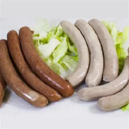 黒豚2種のソーセージセット【龍泉洞黒豚100%使用】食品添加物不使用_肉 ソーセージ・ウインナー 豚肉 _【配送不可地域：離島】【1401811】