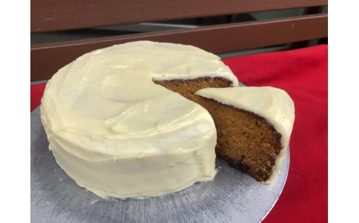 キャロットケーキ　1個（直径約19ｃｍ）| ケーキ スイーツ デザート ホールケーキ 人参 人気 おすすめ 送料無料 東京 中野区