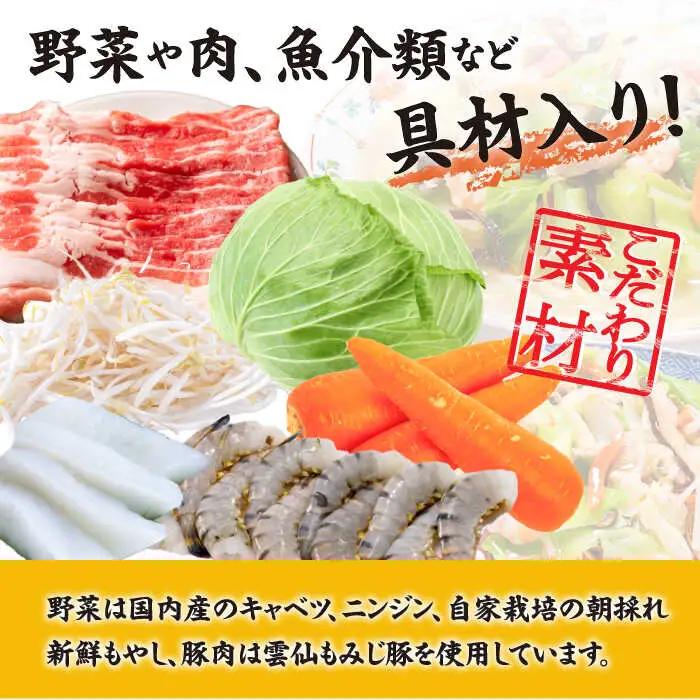 冷凍 長崎ちゃんぽん 皿うどん セット 4食 ちゃんぽん [SDE006]