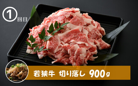 [002-h001] 定期便 福井県産 若狭牛 