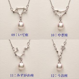 パール ペンダント 12星座 6.0-7.0mm 土居真珠 やぎ座 星座 真珠 アクセサリー ネックレス パールネックレス アコヤ真珠 本真珠 特産品 国産 愛媛 宇和島 A058-012010