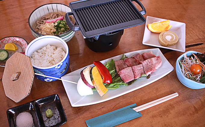 あしたか牛そば御膳ペア食事券