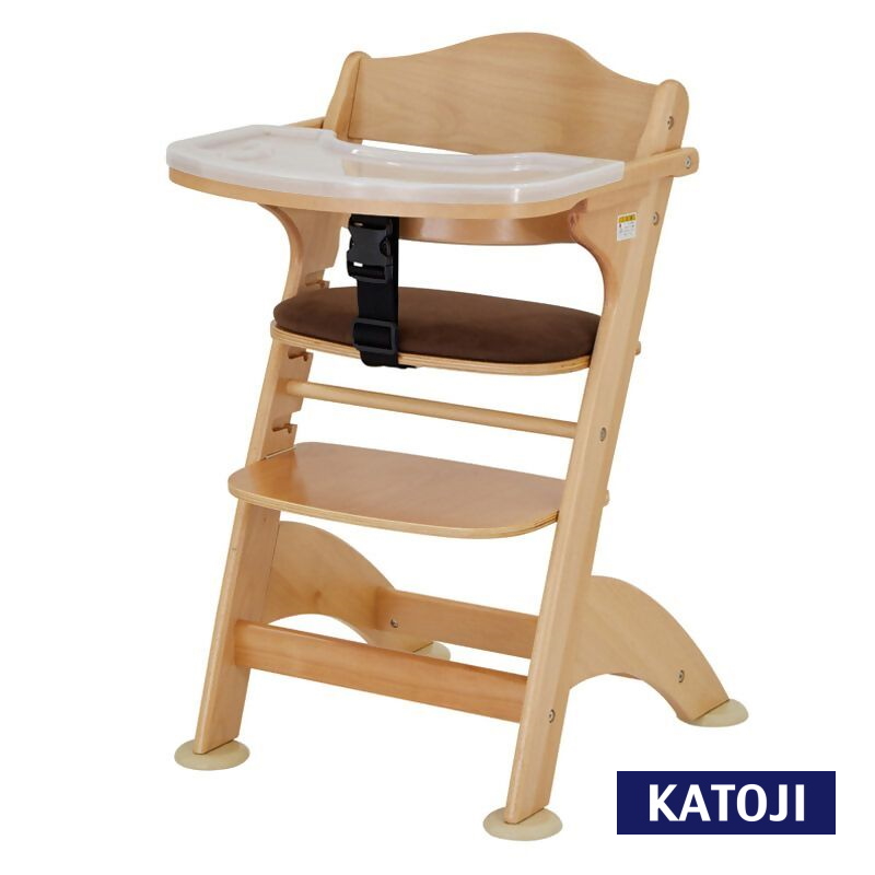 ベビーチェア ファニカ　テーブルカバー付（ブラウン）｜カトージ KATOJI 子ども 椅子 ブランド 子育て 家具 おしゃれ 赤ちゃん ベビー 子供 安全 ハイチェア 子供用 キッズ イス 椅子 お食