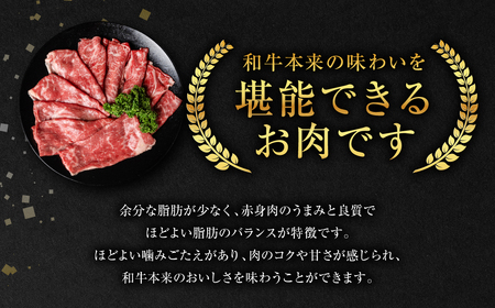 【GI認証】 くまもとあか牛 すき焼き用 500g お肉 牛 牛肉 赤身