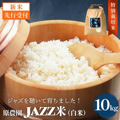 ふるさと納税 玖珠町 【令和8年産米先行受付】原農園 JAZZ米 白米 10kg ひとめぼれ 米 お米