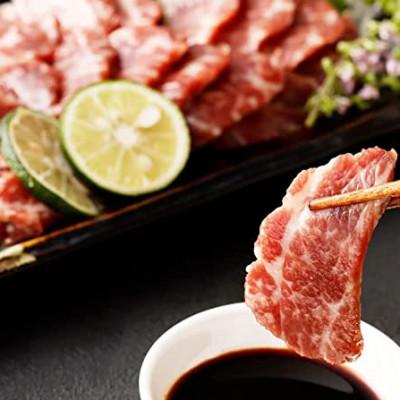 ふるさと納税 益城町 熊本直送　馬刺し　霜降り(中トロ)1kg(益城町)