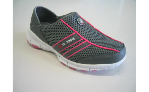 婦人用ツーウェイクロッグサンダルA　FC9032（グレー / S）