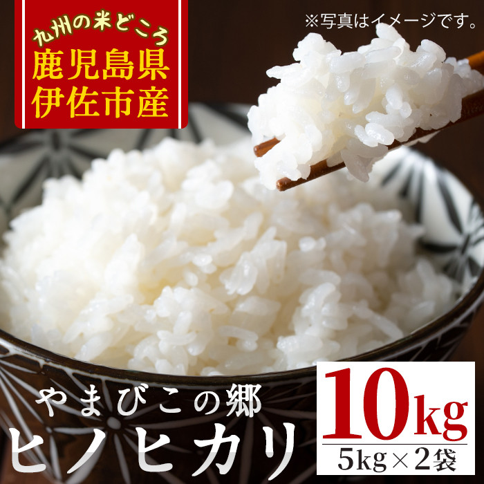 A7-02 特別栽培ヒノヒカリ(計10kg・5kg×2袋) 白米 精米 ひのひかり 鹿児島 お米 米 伊佐米【やまびこの郷】