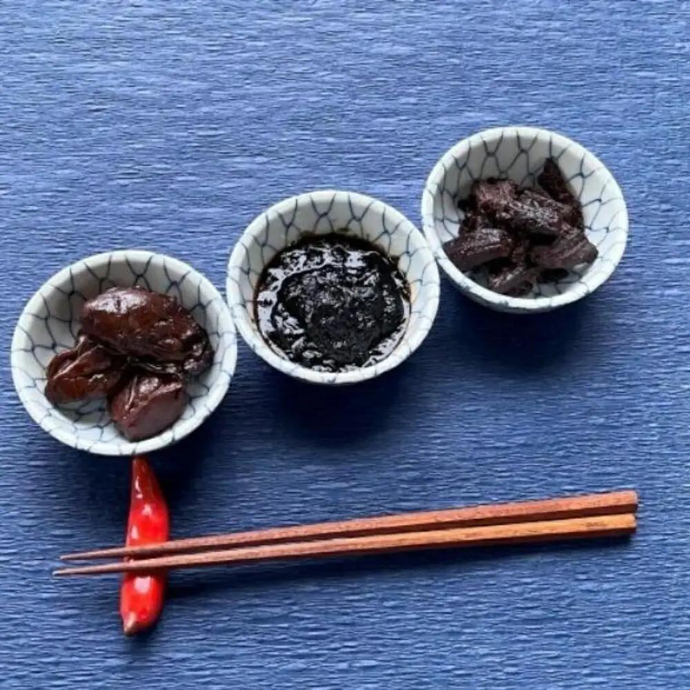 期間限定【柳ばし小松屋】3個入り詰め合わせ（かき佃煮・生のり佃煮・一と口あなご）_0181-014-T05