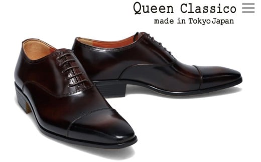 クインクラシコ 革靴 17001 (カラー：ダークブラウン、サイズ：26.0cm)