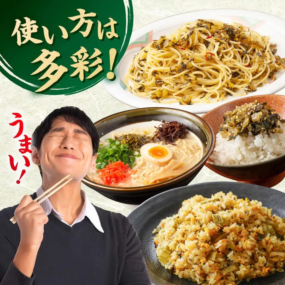 秘伝の味 九州産高菜漬5種 詰め合わせセット[BGAX001] お漬物 高菜