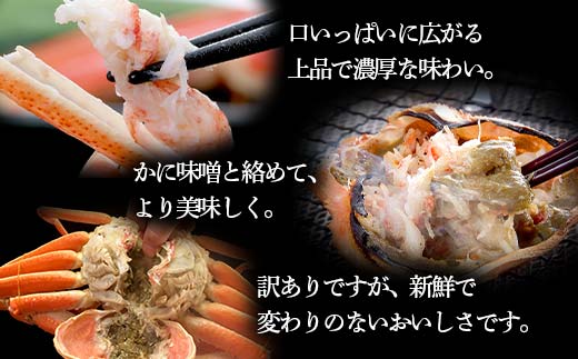 【12月発送】【訳あり】浜茹でオオズワイガニ 2.0kg 詰め込みセット 北海道噴火湾産 ＜道産ネットミツハシ＞ かに カニ 蟹 がに 北海道 森町 ふるさと納税 mr1-0736-5