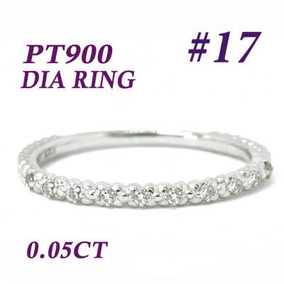 ふるさと納税 笛吹市 PT900 DIA リング 0.05CT RADR-5714DI-P #17