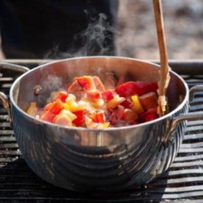 ふるさと納税 三条市 [TSBBQ] ステンレスダッチオーブン 8インチ シルバー キャンプ アウトドア【059P001】 |  | 02