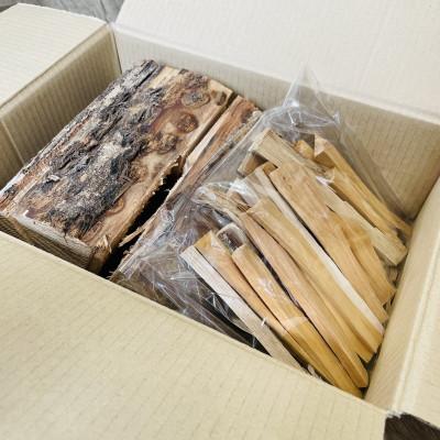 ふるさと納税 釧路町 スウェーデントーチ焚き付けセット 5kg 北海道産 広葉樹 薪 キャンプ |  | 01