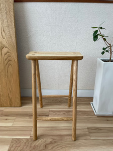 椅子 いす スツール チェア 無垢材  遊木舎 ND03 kouma stool  椅子