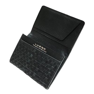 ふるさと納税 新庄市 LUEGO 山形牛革 名刺入れ / ブラック |  | 02