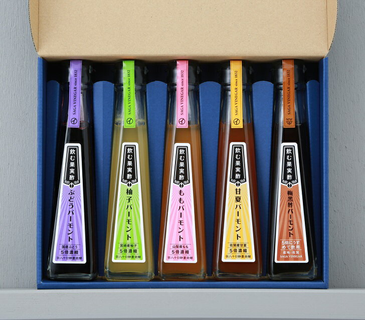 【ふるさと納税】おいしい飲むバーモント酢5本入り：B150-037