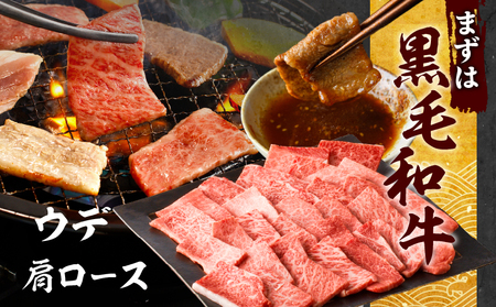 ≪宮崎県産≫黒毛和牛・豚焼肉＆粗挽きウインナーセット(合計980g) 肉 牛肉 豚肉 おかず 国産_T030-005【人気 肉 ギフト 肉 食品 肉 お肉 肉 焼き肉 肉 BBQ 肉 お土産 肉  贈