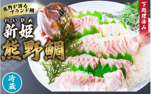 <テレビで紹介されました> 配送日指定可 新姫 熊野鯛 下処理済み 一匹 【冷蔵】 鯛 タイ 刺身 お刺身 さしみ 真空 海鮮 魚介 鮮魚 養殖  寿司 お寿司 塩釜焼き 塩焼き しゃぶしゃぶ 鯛しゃ