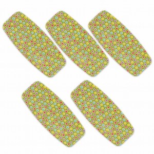 タツクラフト 友禅和紙おしぼりトレー 5枚セット 桜 金平糖 緑