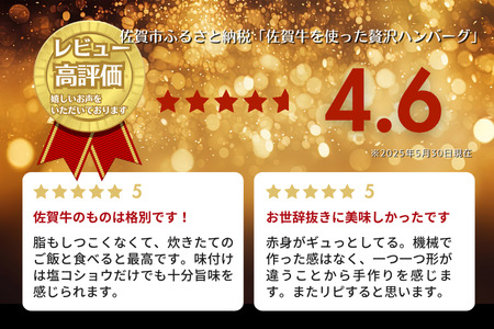 佐賀牛を使った贅沢ハンバーグ13個 簡単 調理 惣菜 冷凍 佐賀牛 佐賀県産豚 焼くだけ 人気 牧場直営ハンバーグ 佐賀県 佐賀市 高評価 ハンバーグ インフルエンサー紹介返礼品 ブランド牛ハンバーグ