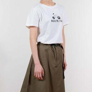 《2》【KEYMEMORY 鎌倉】ルート134イラストTシャツ WHITE