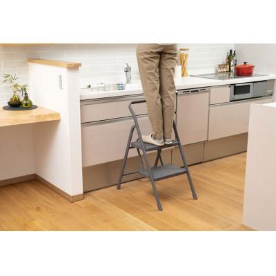 ふるさと納税 大河原町 折りたたみステップ2段 ダークグレー アイリスオーヤマ[53752968] |  | 02