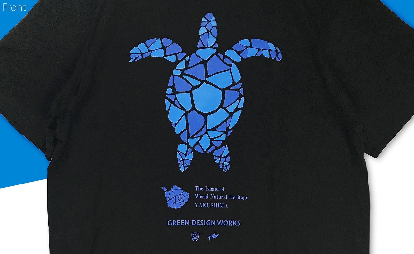 屋久島ガーディアンズ（ウミガメ）Tシャツ【XLサイズ】