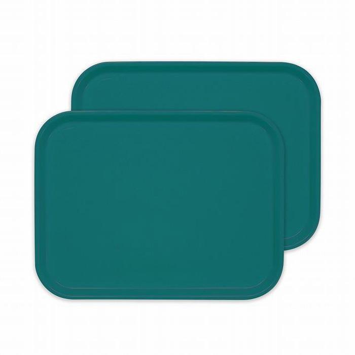 【ふるさと納税】カラフルピノトレー L 39cm ターコイズブルー 2枚組 タツクラフト 【Tk61】 | 橋本達之助工芸 TATSU-CRAFT おしゃれ 送料無料 日用品 キッチン