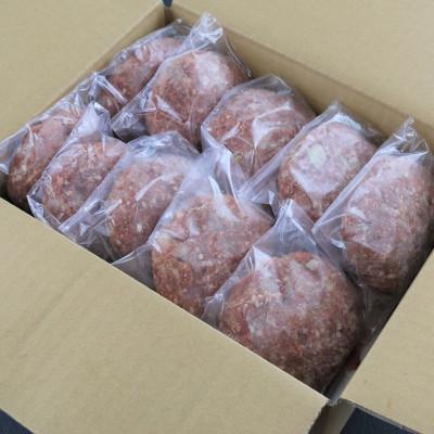 ふるさと納税 八代市 【毎月定期便】馬肉ハンバーグステーキ　150g×10個(八代市)全3回 |  | 01