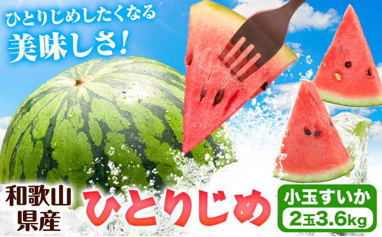 
【先行予約】紀州和歌山産 小玉 スイカ 「ひとりじめ」 2玉 魚鶴商店《2025年6月上旬-6月下旬頃出荷》 和歌山県 日高町 スイカ スイーツ フルーツ 果物 くだもの すいか
