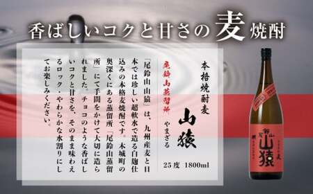 焼酎尾鈴山(山猿1本・山翡翠1本)1800ml_K09_0028_4