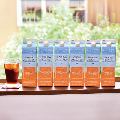 ふるさと納税 秋田市 世界遺産のアイスコーヒー　1L×6本|15_nhc-090601 |  | 02