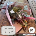 【ふるさと納税】【木造駅舎にあるお花屋さん】ドライフラワースワッグ M【ミドリブ】/花 インテリア 雑貨 ギフト 贈答 母の日 にも [BBR003]