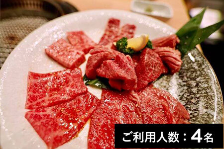 【浅草】焼肉ビースト 特産品上ランチ・ディナー共通コース 4名様（1年間有効） お店でふるなび美食体験 FN-Gourmet1072528