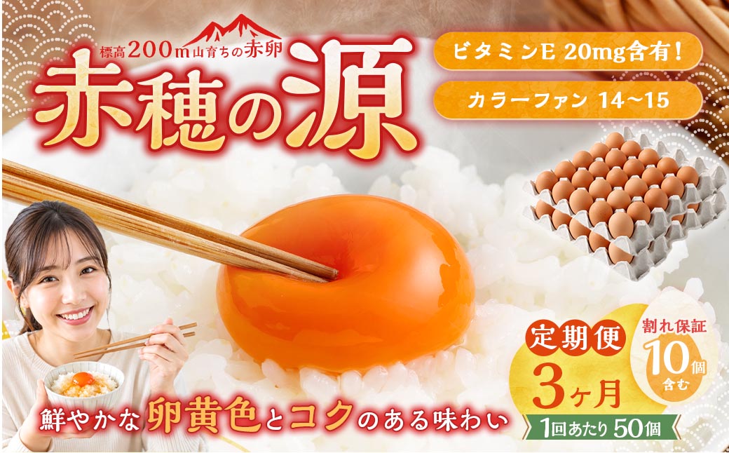 【3ヶ月定期便】 赤穂の源 50個