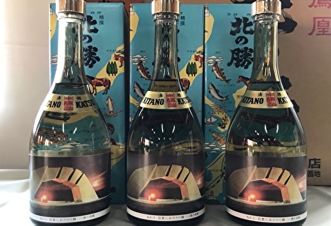 根室の地酒北の勝本醸造720ml×6本 D-08002