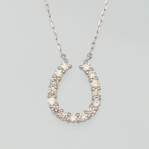 PT900/PT850 0.20ct ダイヤモンド ペンダントネックレス　HH-019720 SWBT002-PT