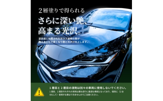 シラザン50 自動車用ガラスコーティング剤 重ね塗りキット Lサイズ【1752545】