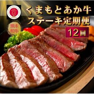 【毎月定期便】【GI認証】くまもとあか牛 食べ比べ(益城町)全12回【配送不可地域：離島】【4067036】
