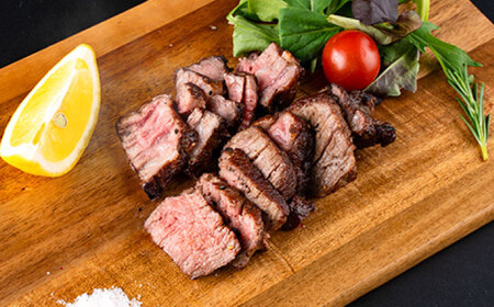 熊本県産  あか牛 ステーキ用ヒレ肉(約600g)、ロース肉(約800g) 計約1.4kg / 牛肉 国産 セット 食べ比べ【合同会社 たべたせいか】[BHBY003]